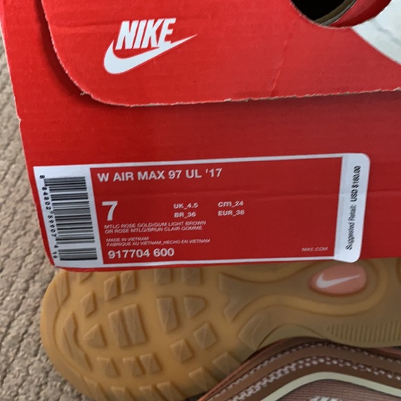 Nike Air Max 97 Rose Gold - Picture 3 of 7